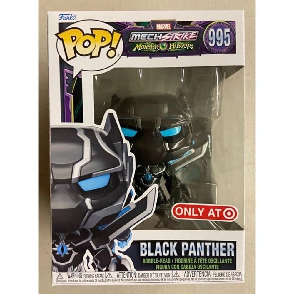 Funko Pop! Marvel Monster Hunters – Black Panther #995 (Target Exclusive, New)
